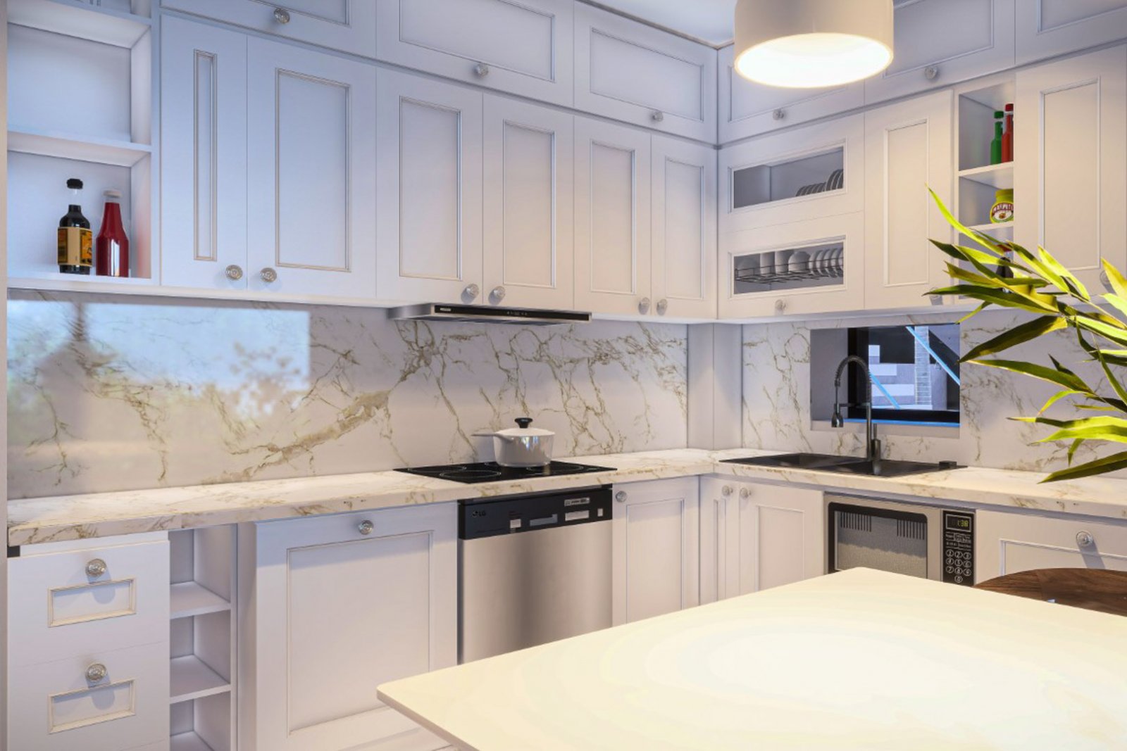 8185PED Komplex im Bau befindlicher unabhängiger Villen mit privatem Pool und teilweisem Meerblick zum Verkauf in Pedreguer.