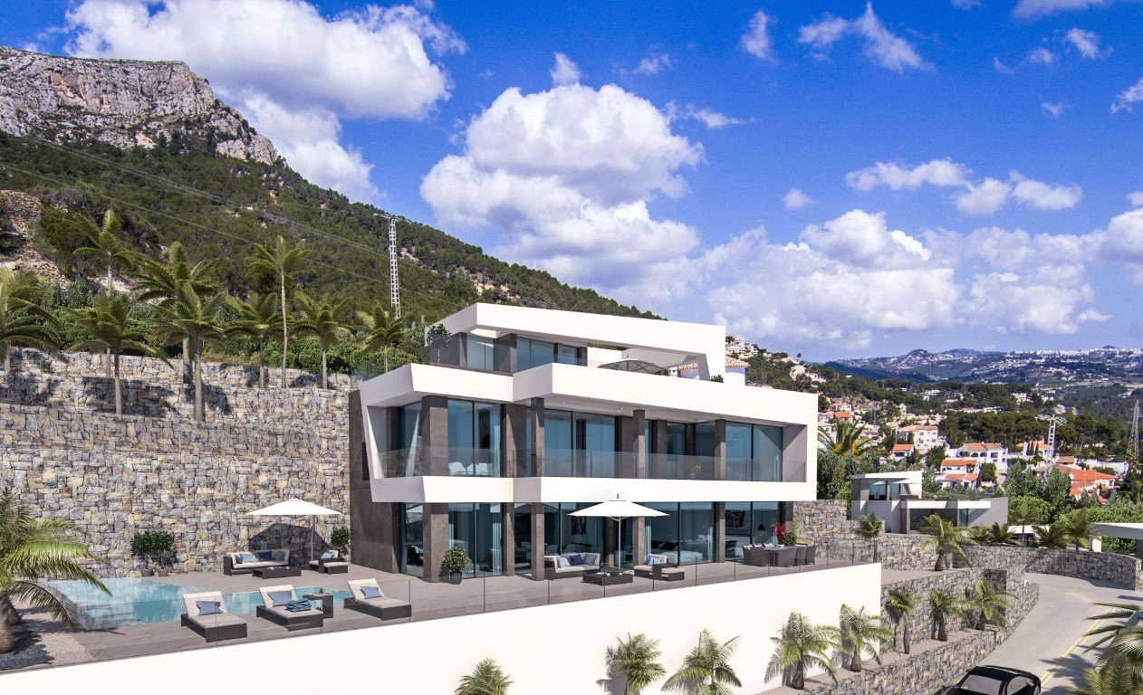 3061CAL Villa mit Meerblick zu verkaufen in Calpe