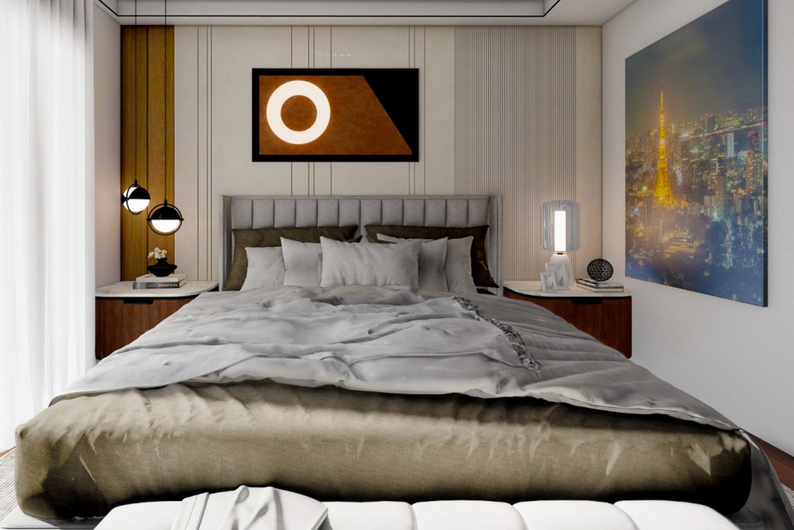 8214PED Moderne Villa mit Meerblick im Bau zum Verkauf in Monte Solana, Pedreguer.