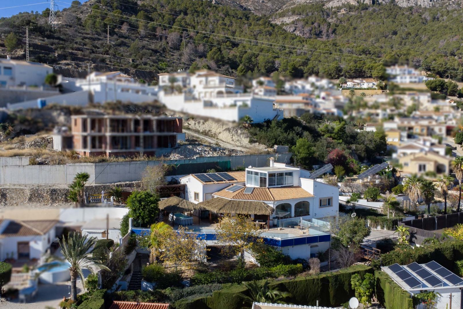 4597CAL Geräumige Villa mit Panoramablick aufs Meer in Calpe zu verkaufen