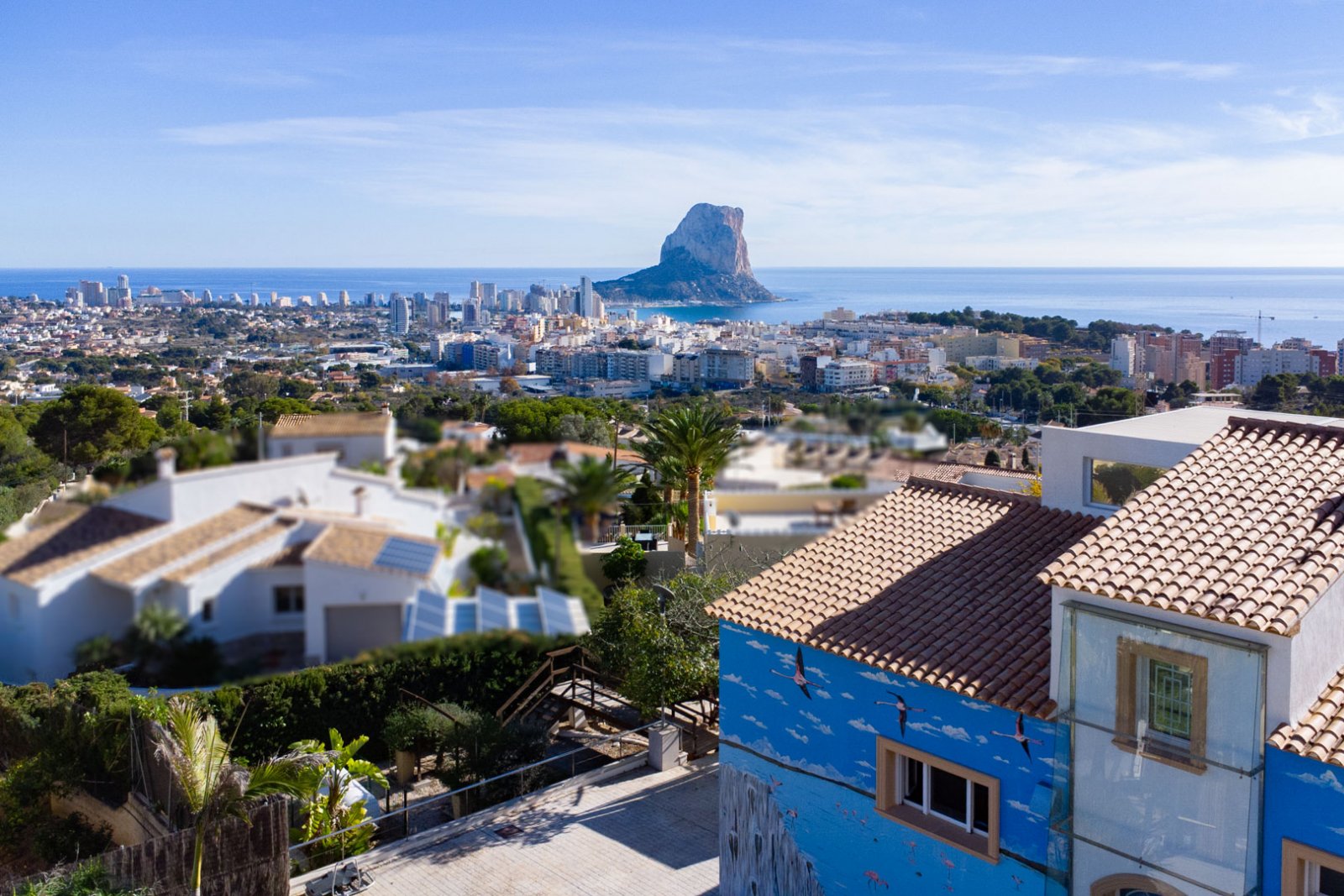 4597CAL Geräumige Villa mit Panoramablick aufs Meer in Calpe zu verkaufen