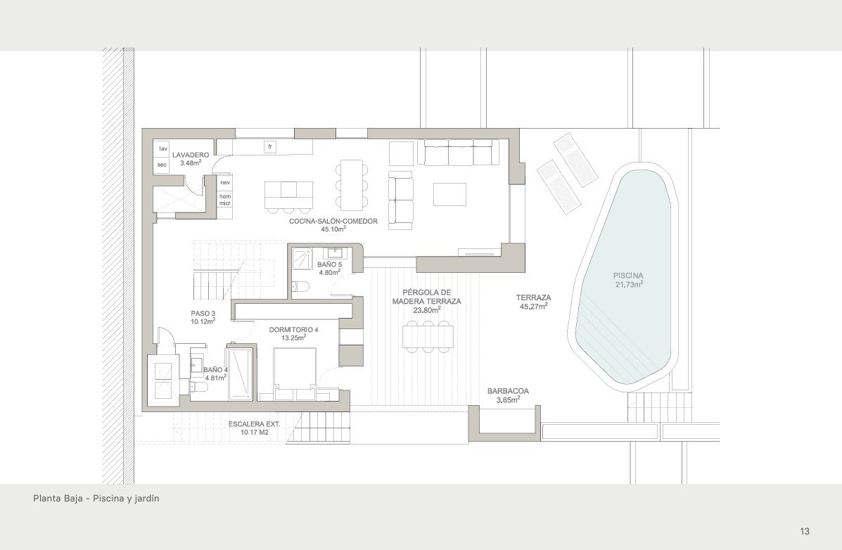4601BEN Ibiza Style Projekt mit Baugenehmigung in Benissa zu verkaufen