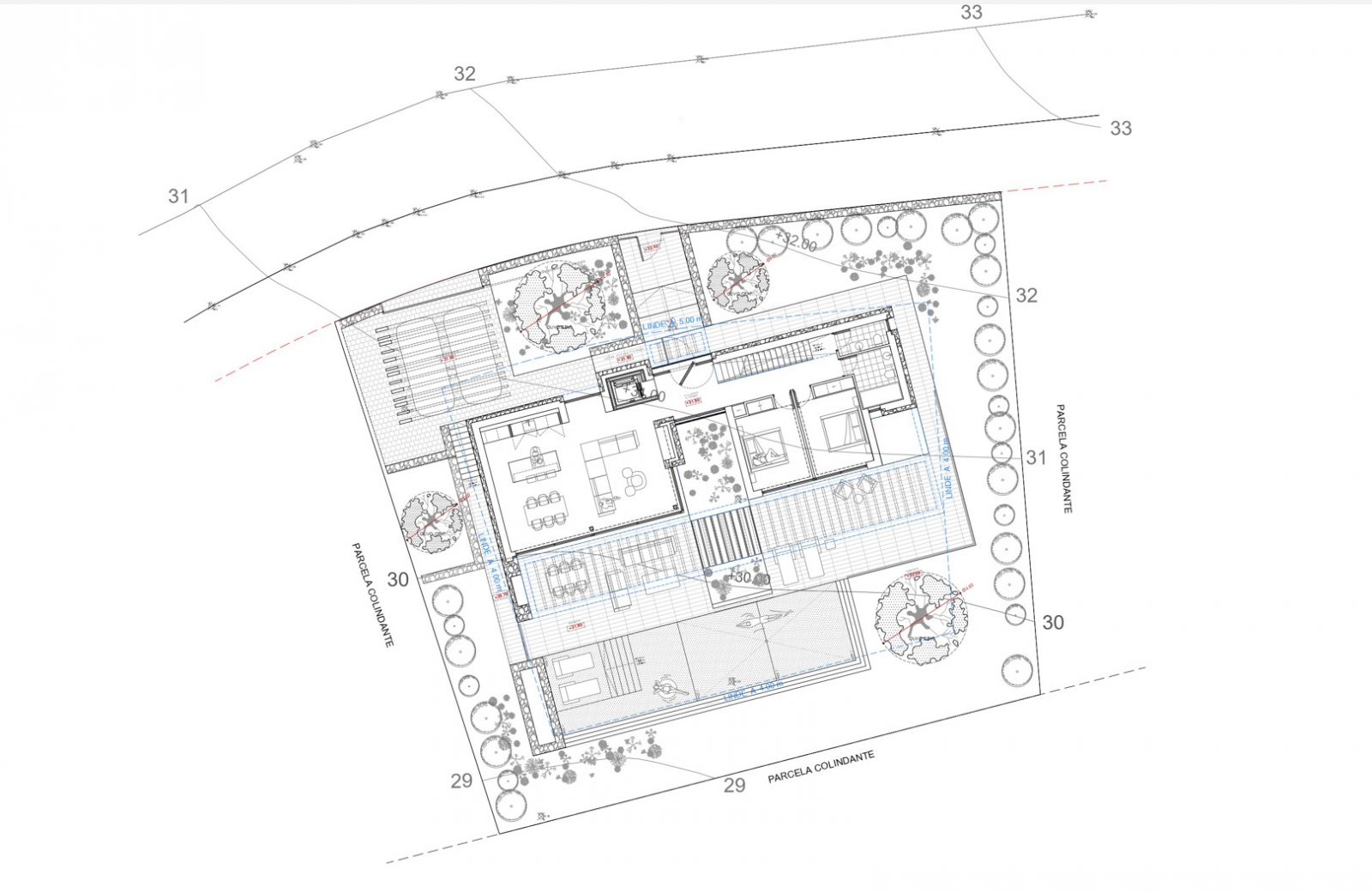 4613BEN Villenprojekt mit Meerblick, nur einen Steinwurf vom Strand La Fustera entfernt.