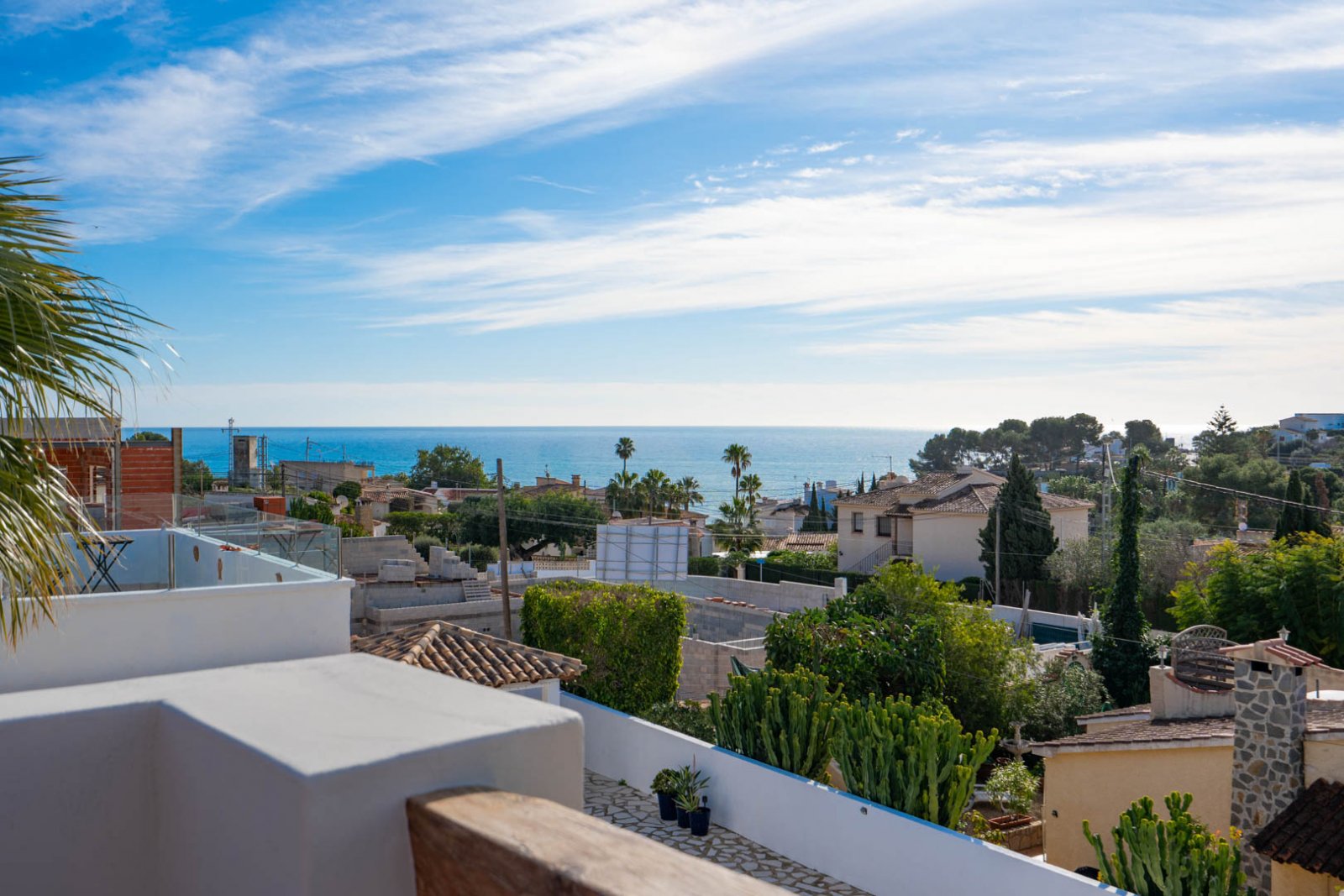 4617BEN Renovierte mediterrane Villa mit Meerblick zum Verkauf in La Fustera, Benissa