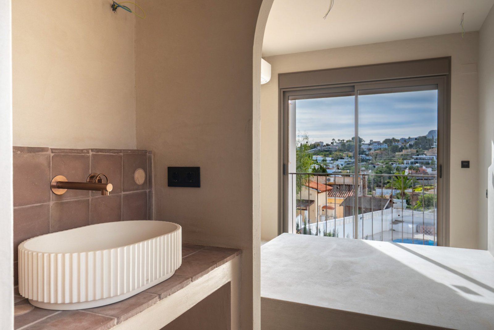 4617BEN Renovierte mediterrane Villa mit Meerblick zum Verkauf in La Fustera, Benissa