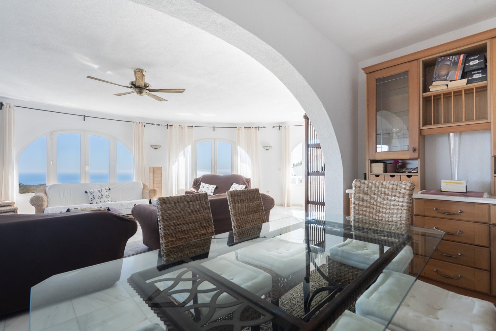 C4XY4635BELL Großzügige Villa mit Panoramablick aufs Meer zu verkaufen in Cumbre del Sol, Benitachell