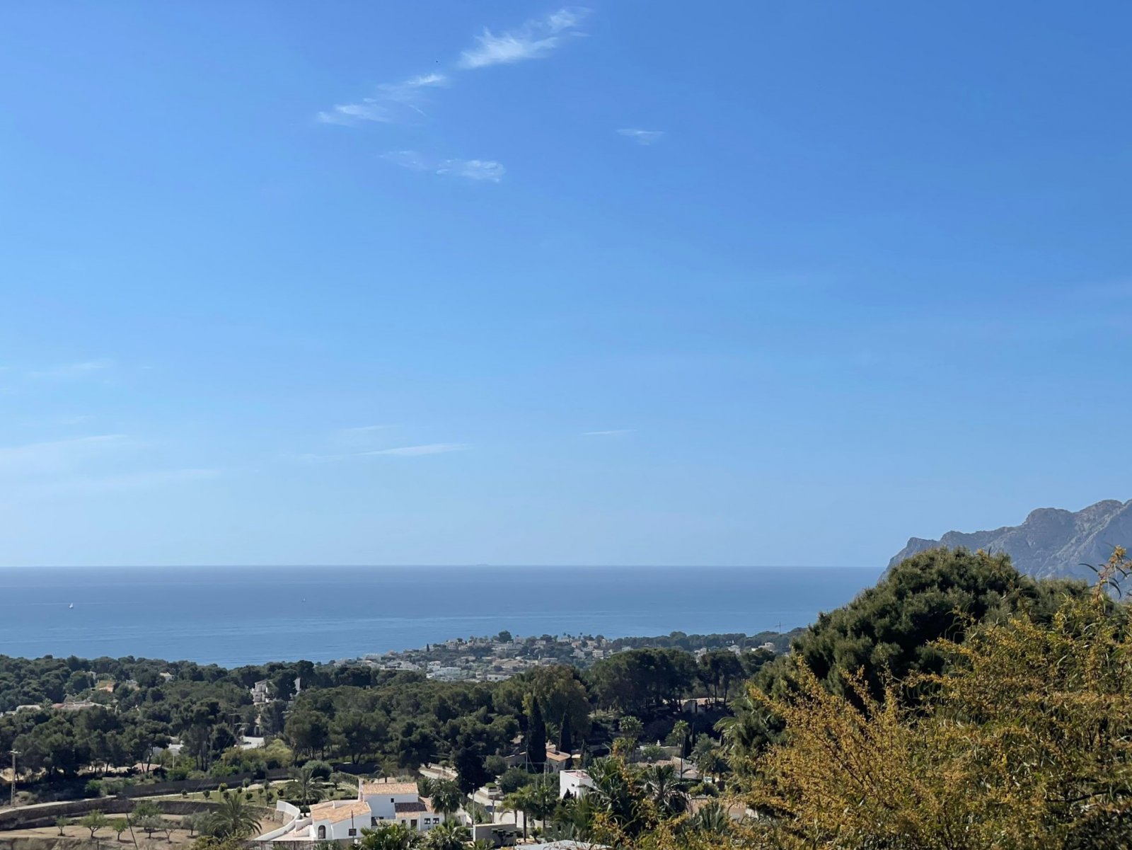 4309BEN Luxuriöse Neubauvilla mit Panoramablick auf das Meer in Benissa zu verkaufen