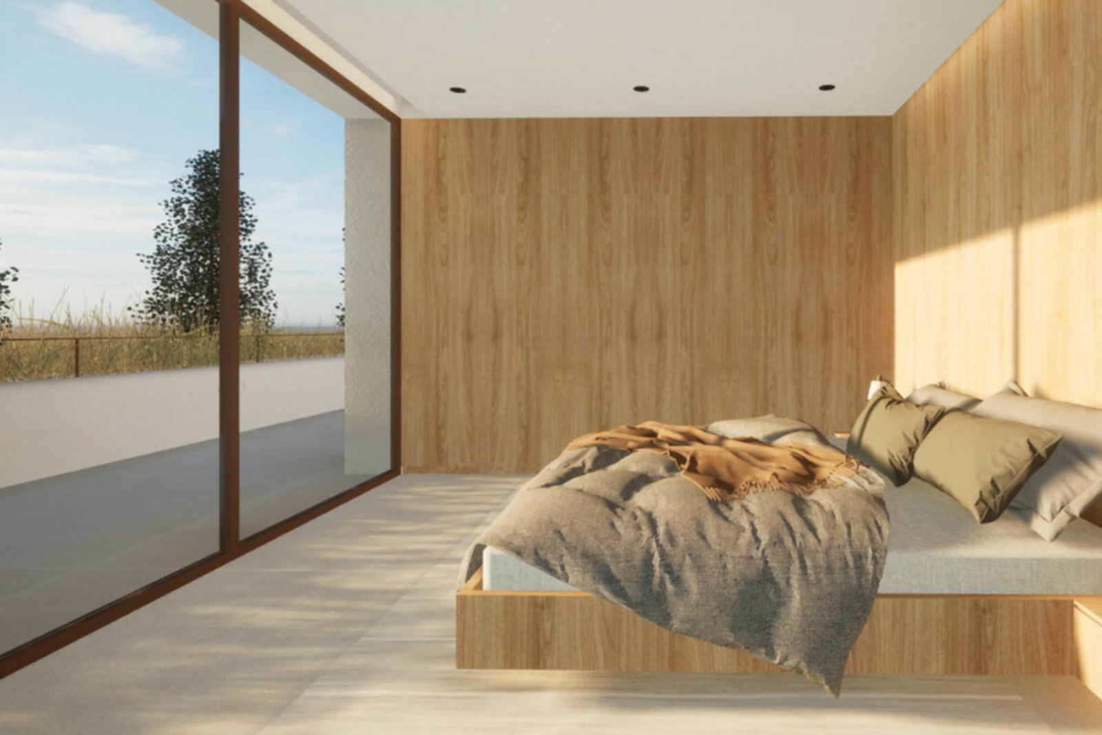 C4XY8166MOR Projekt zum Verkauf einer modernen Villa 1 km von El Portet und dem Zentrum von Moraira, Teulada.