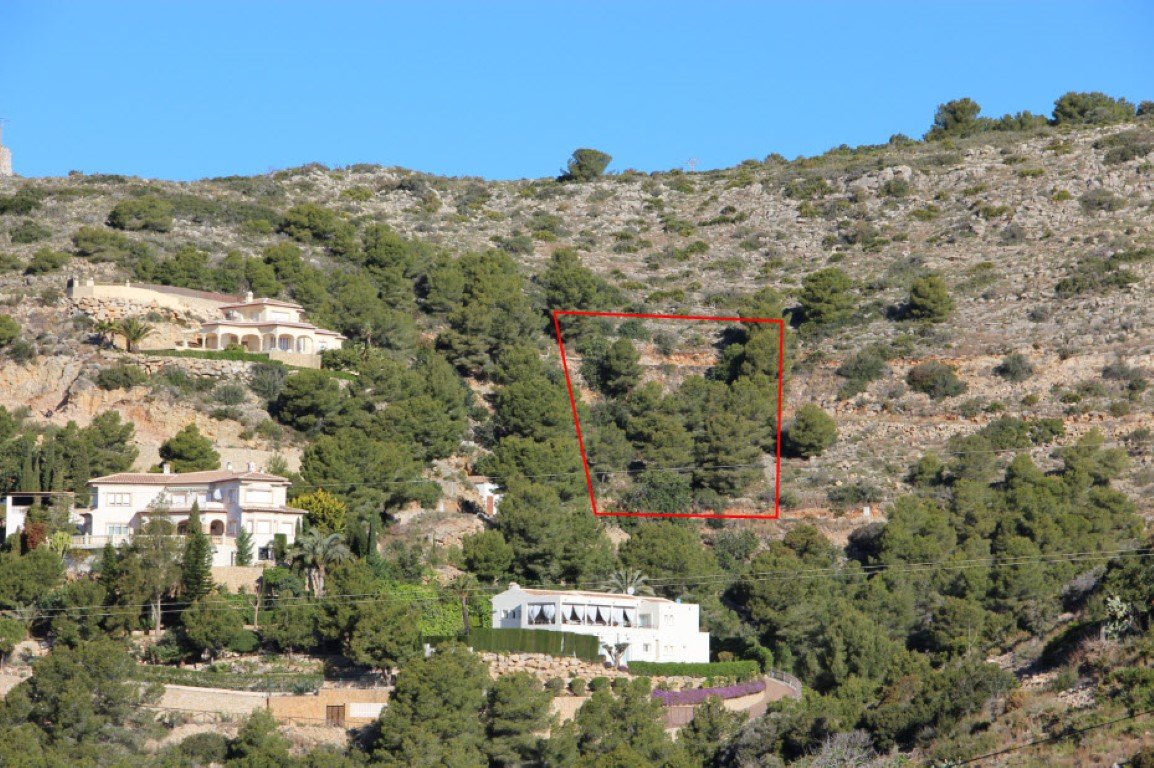 2032JAV Lizensiertes Baugrundstück mit atemberaubendem Meerblick in Javea zu verkaufen