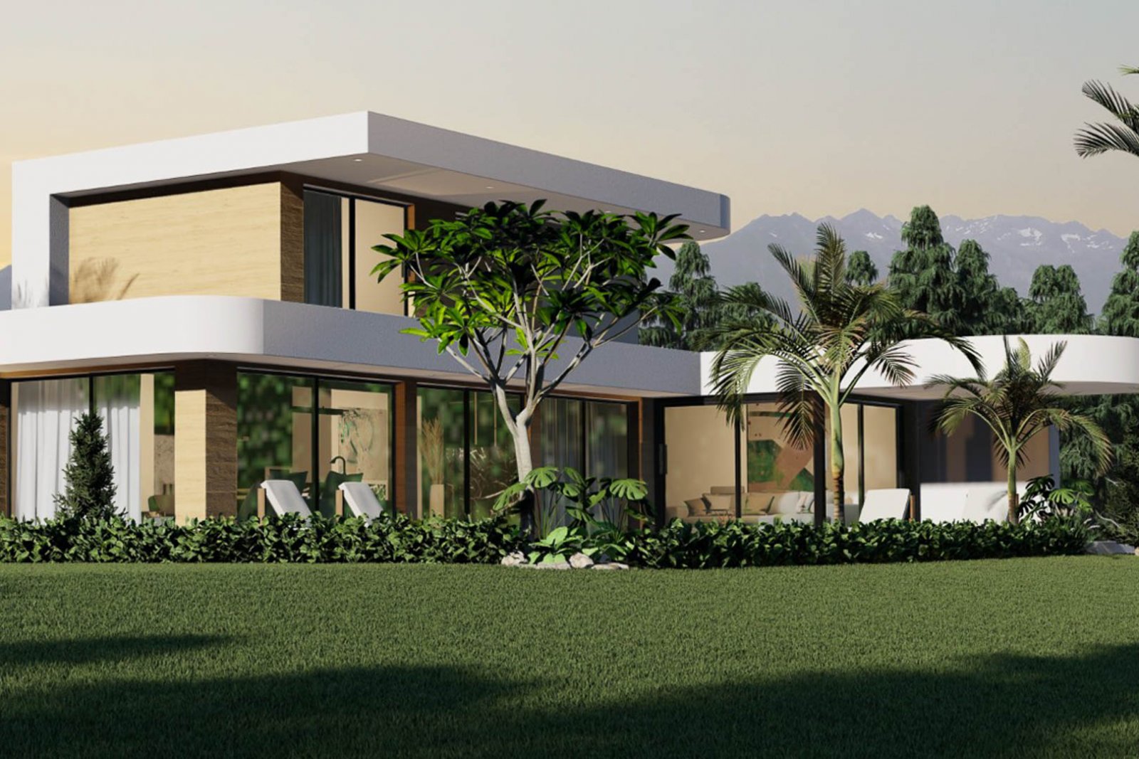 8214PED Moderne Villa mit Meerblick im Bau zum Verkauf in Monte Solana, Pedreguer.