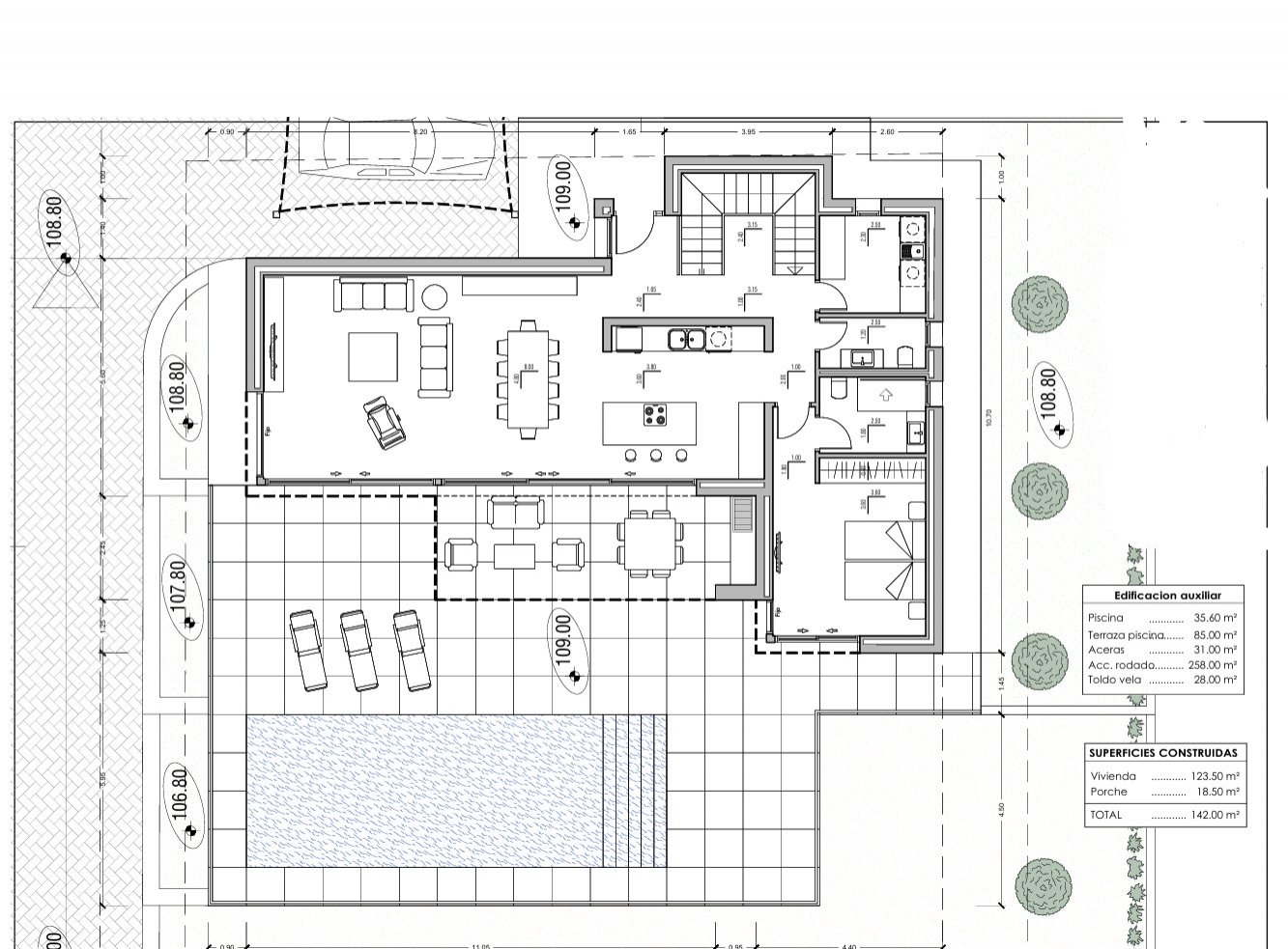 4473CAL Neu gebaute Villa mit Panoramablick zum Verkauf in Calpe