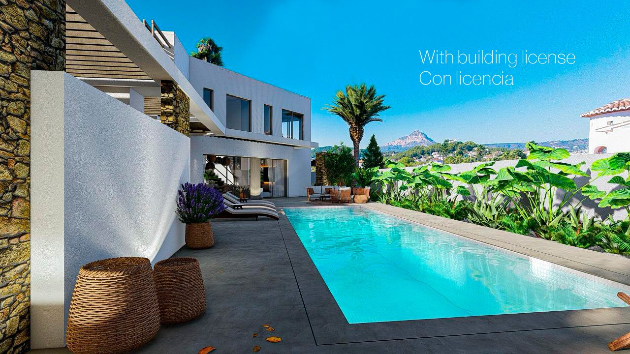 Javea: 4539JAV Neubauvilla zum Verkauf in Pinosol Jávea 