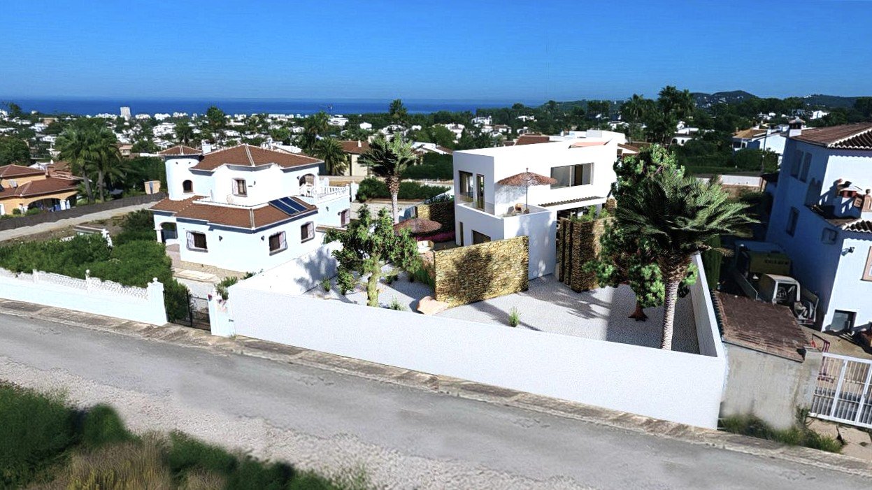 4539JAV Neubauvilla zum Verkauf in Pinosol Jávea