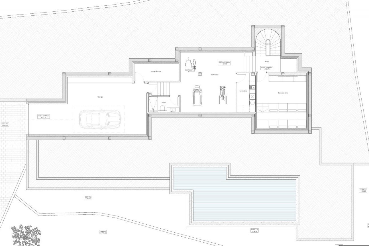 4587BEN Luxuriöse Neubauvilla mit Meerblick zum Verkauf in Benissa