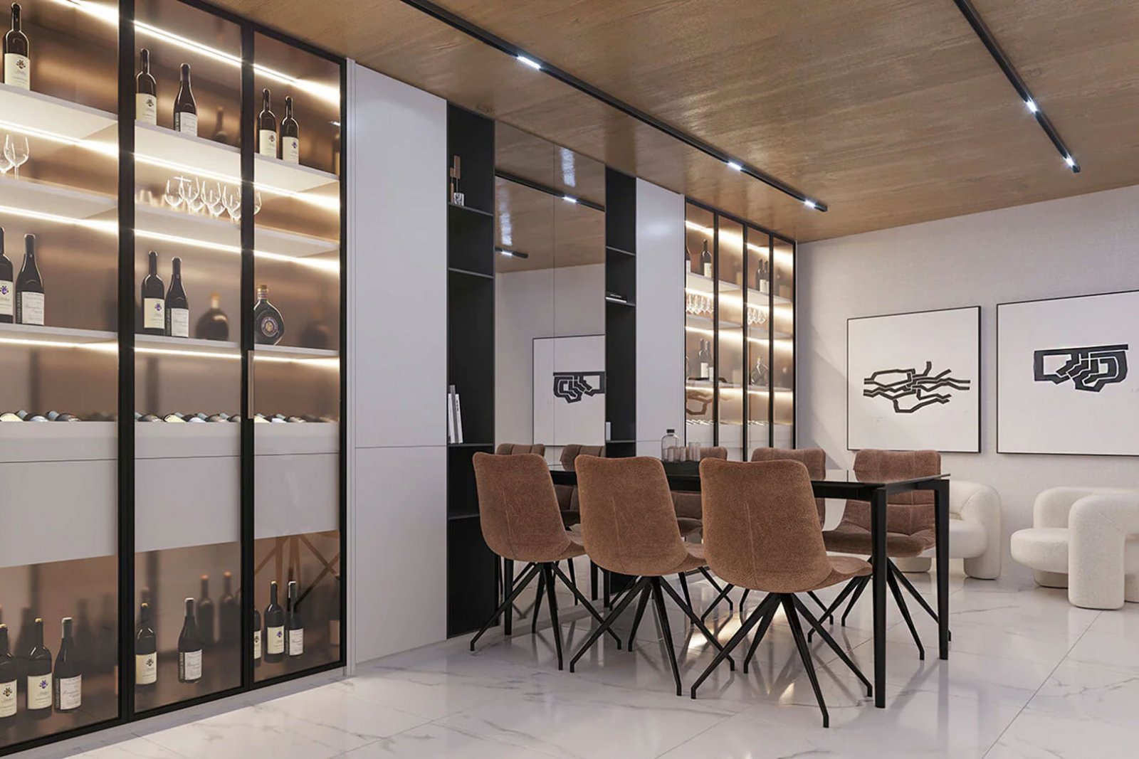 8311MOR Designervilla im Bau mit freiem Meerblick, zu verkaufen in Moraira.