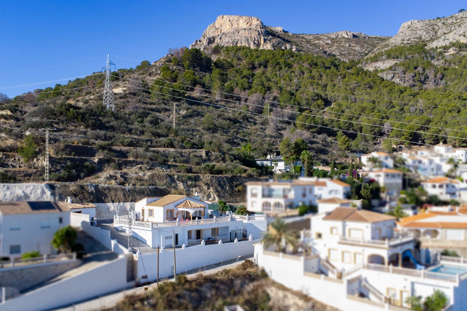 Villa C4XY4596CAL mit Gästehaus und Panoramablick aufs Meer in Oltamar, Calpe zu verkaufen