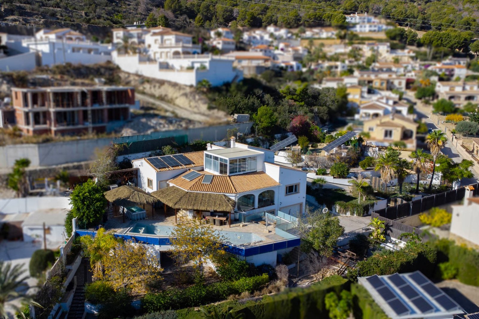 4597CAL Geräumige Villa mit Panoramablick aufs Meer in Calpe zu verkaufen