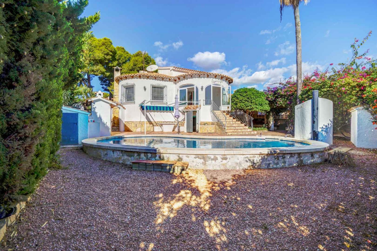 8322CAL Traditionelle mediterrane Villa in Calpe zu verkaufen.