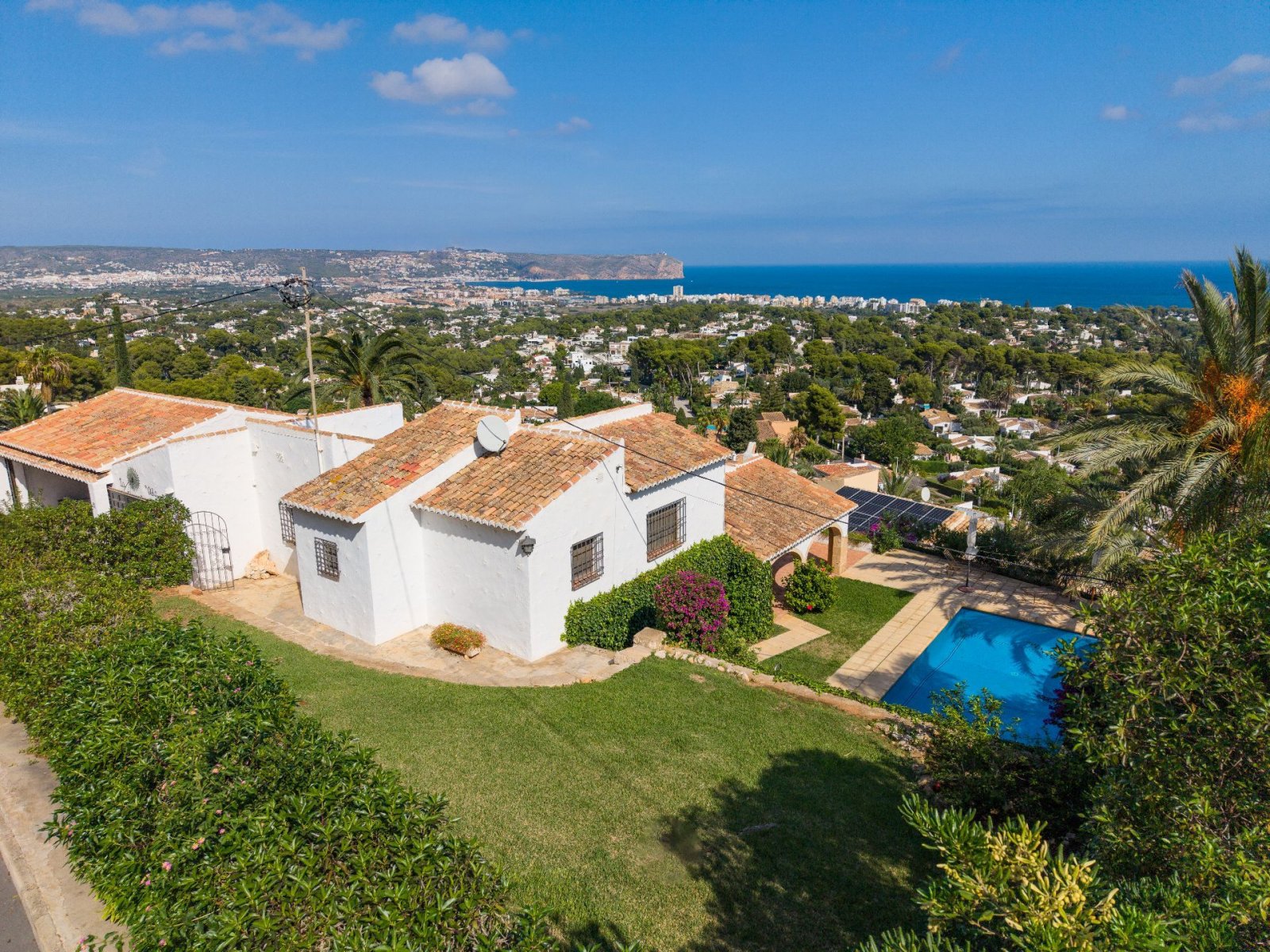 C4XY4625JAV Traditionelle Villa mit Panoramablick aufs Meer zum Verkauf in Tosalet, Jávea