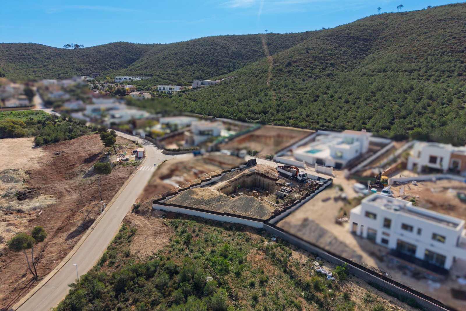 C4XY4629JAV Neubauvilla im Bau in Valsol, Jávea zu verkaufen.