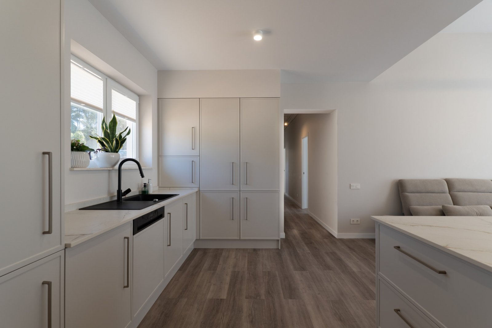 8329CAL Moderne, noch nicht fertiggestellte Villa in Calpe zu verkaufen.