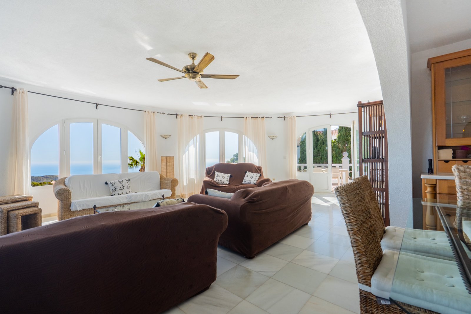 C4XY4635BELL Großzügige Villa mit Panoramablick aufs Meer zu verkaufen in Cumbre del Sol, Benitachell