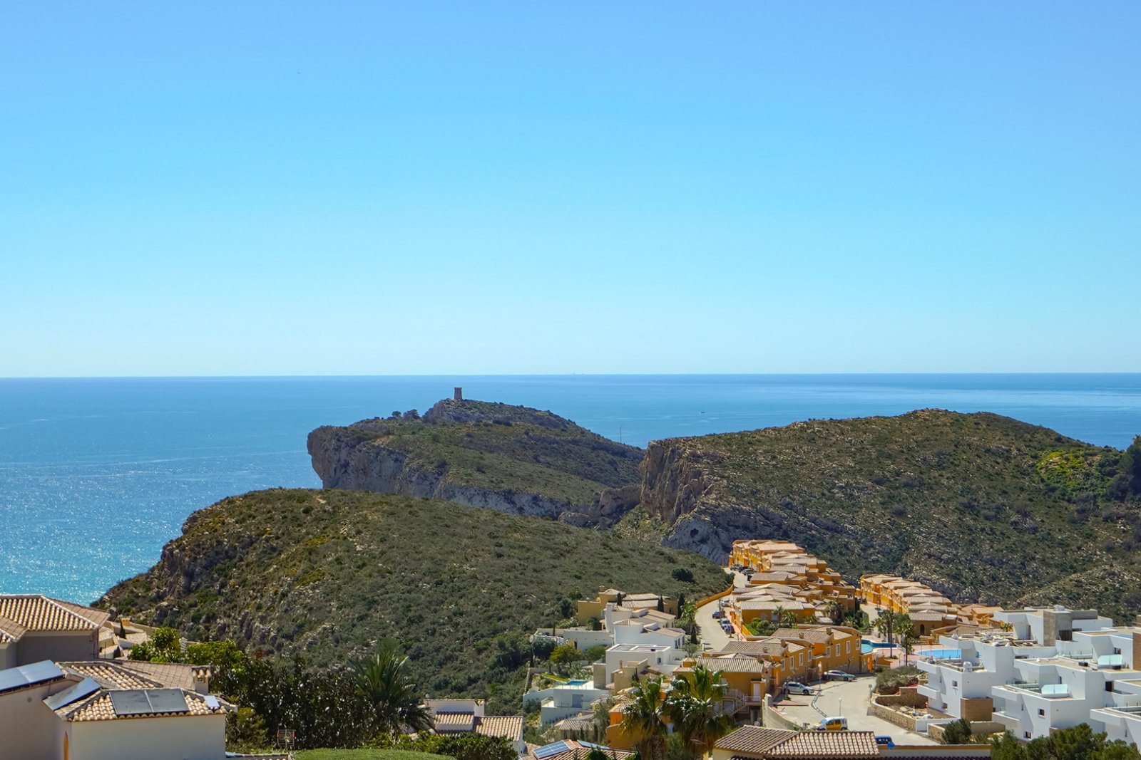4633BELL Wunderschöne Villa mit Panoramablick aufs Meer zum Verkauf in Cumbre del Sol, Benitachell