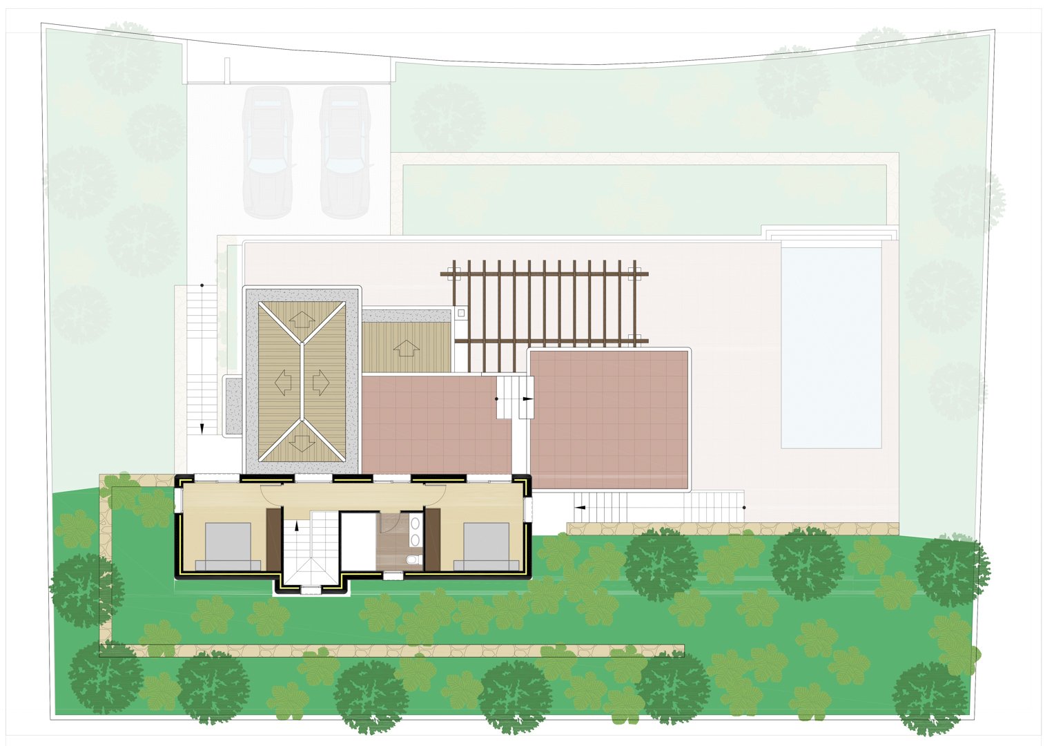 7100JAV Neubau-Villa im Ibiza-Stil mit Baugenehmigung in Jávea zu verkaufen