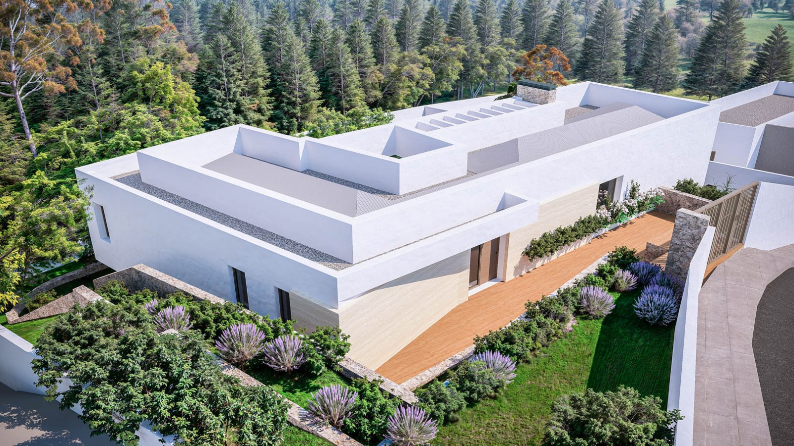 7101JAV Exklusive Neubauvilla mit Panoramablick auf das Meer in Tosalet, Jávea