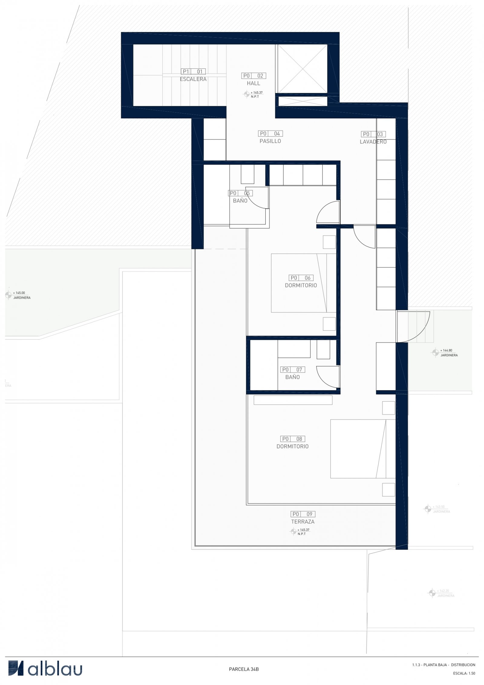 4310BEN Moderne Villa mit atemberaubendem Meerblick in Benissa zu verkaufen