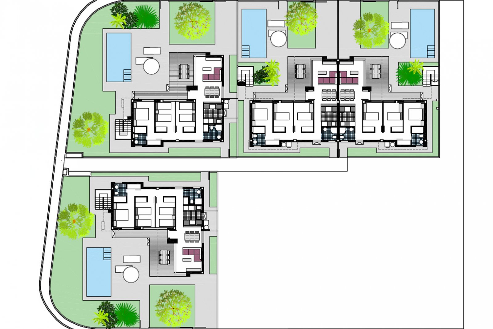 8195VER Freistehendes Villenprojekt zum Verkauf in El Vergel.
