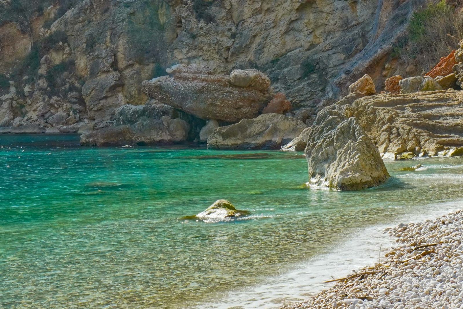 3999JAV Grundstück mit atemberaubendem Meerblick und Baugenehmigung zu verkaufen in Granadella, Jávea