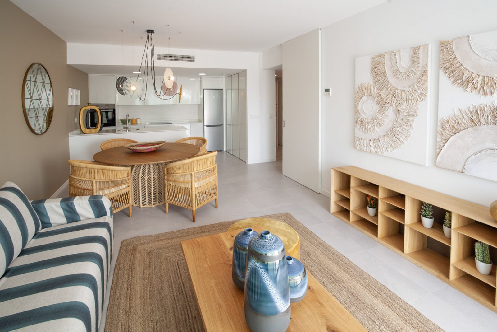 Wohnung mit Garten und Meerblick zum Verkauf in Wohnanlage in Finestrat