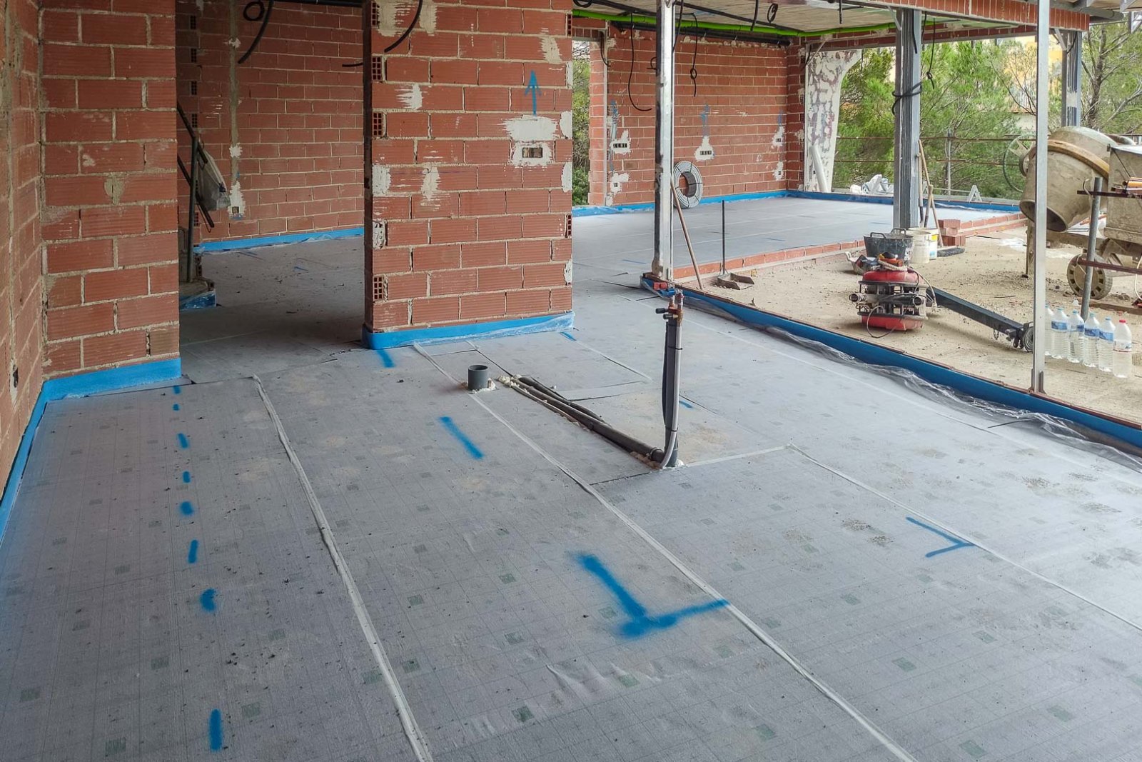 8263ALT Moderne Villa mit Meerblick im Bau zum Verkauf in Altea.