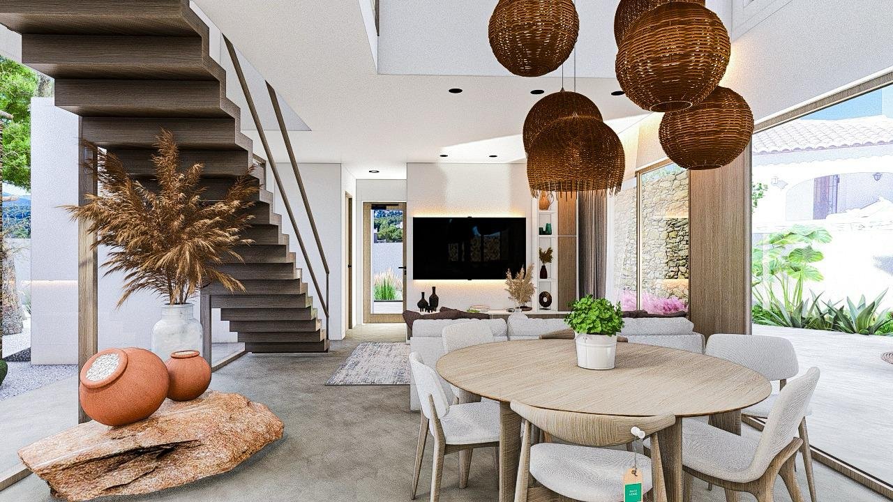 4539JAV Neubauvilla zum Verkauf in Pinosol Jávea