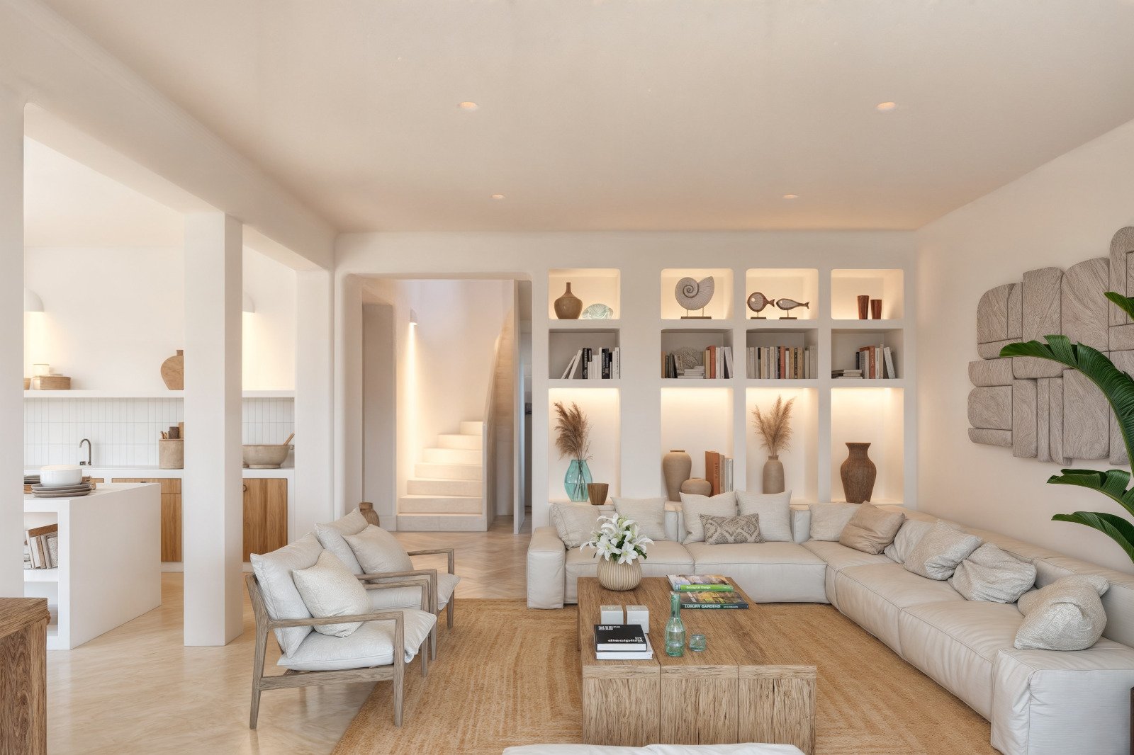 4587BEN Luxuriöse Neubauvilla mit Meerblick zum Verkauf in Benissa