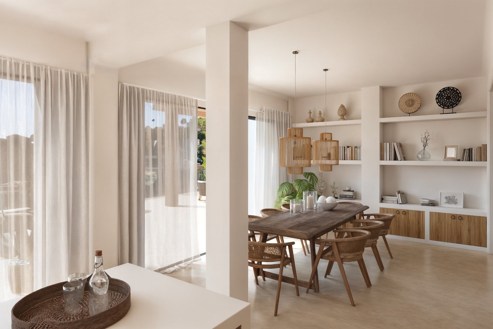 4587BEN Luxuriöse Neubauvilla mit Meerblick zum Verkauf in Benissa