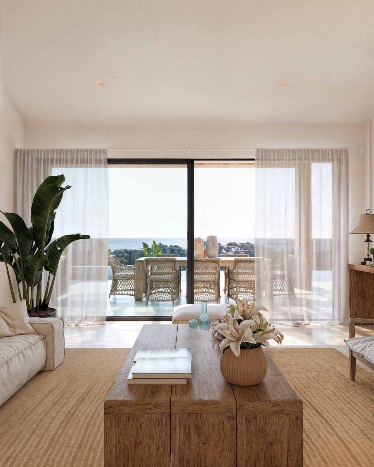 4587BEN Luxuriöse Neubauvilla mit Meerblick zum Verkauf in Benissa