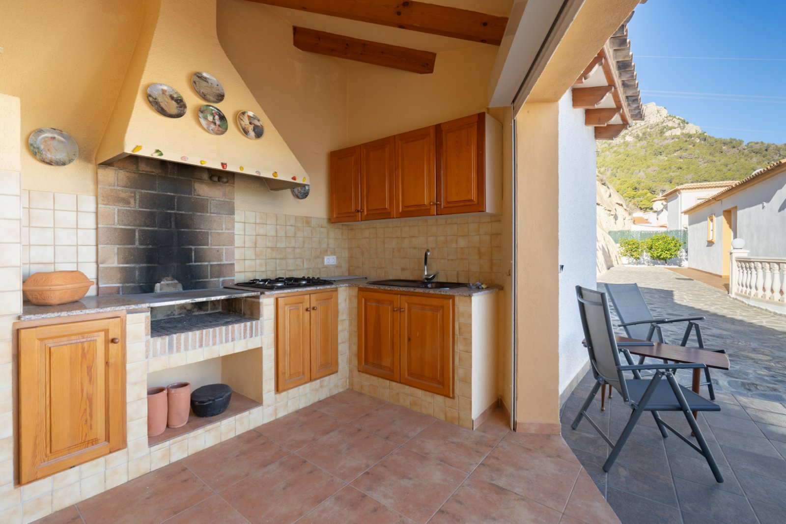 Villa C4XY4596CAL mit Gästehaus und Panoramablick aufs Meer in Oltamar, Calpe zu verkaufen