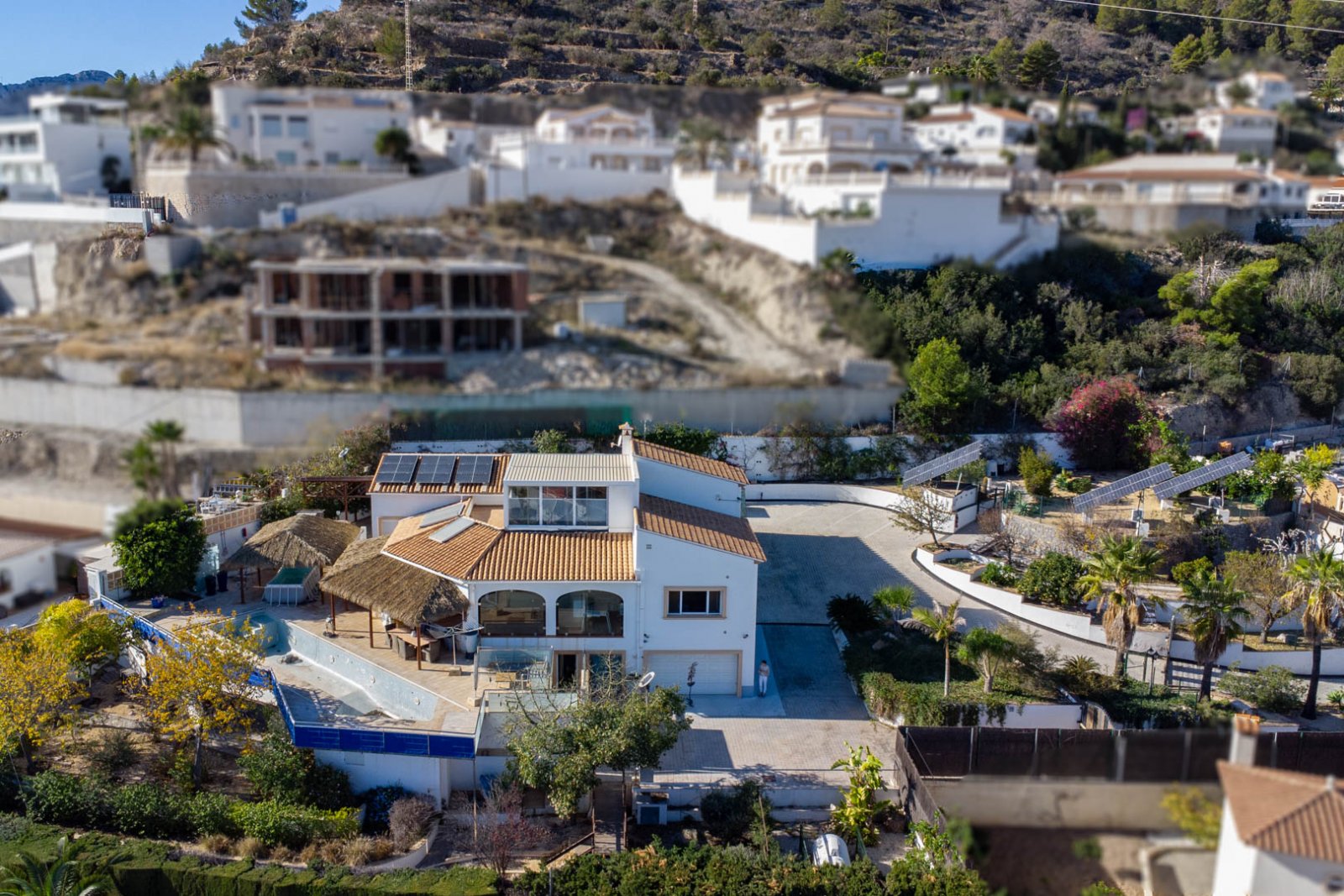 4597CAL Geräumige Villa mit Panoramablick aufs Meer in Calpe zu verkaufen