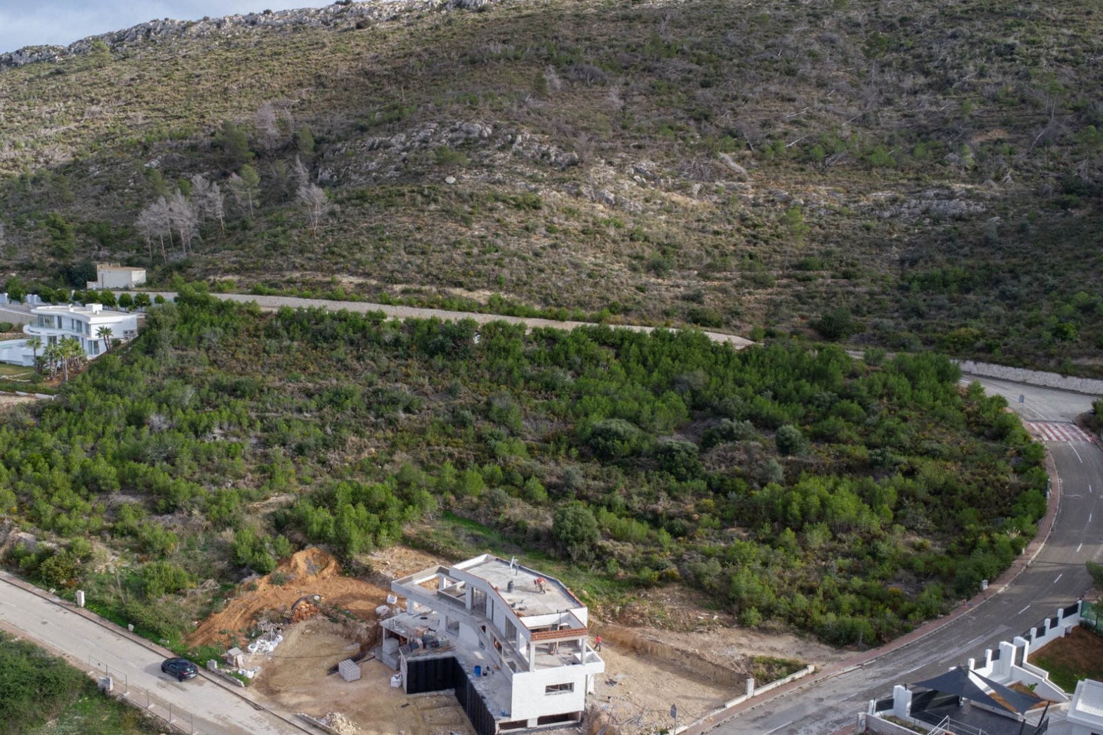 4603JAV Grundstück mit Meerblick, frei vom Bauträger, zu verkaufen in Jávea
