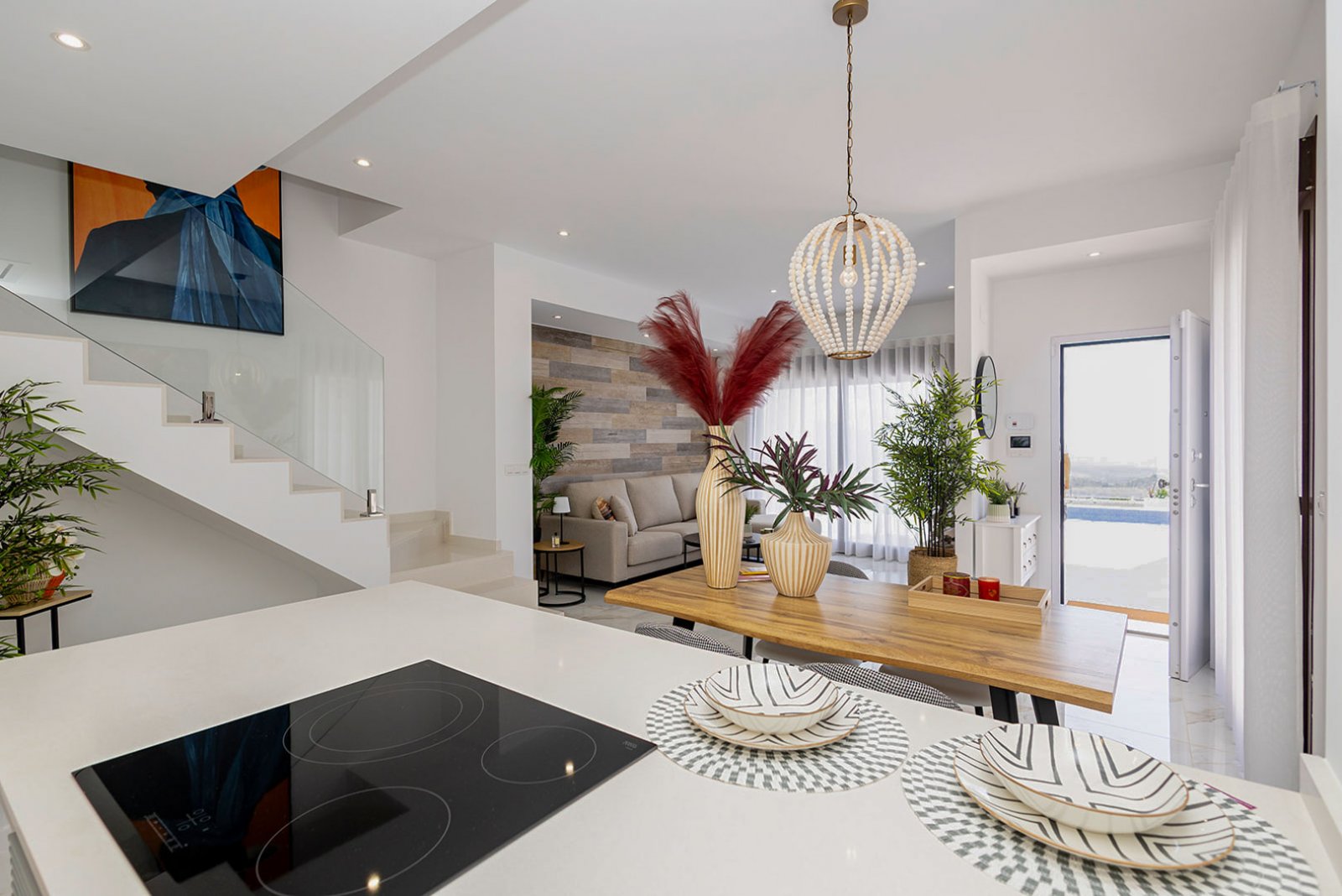 8316POL Villa im Bau mit Meer und Bergblick in Polop zu verkaufen.