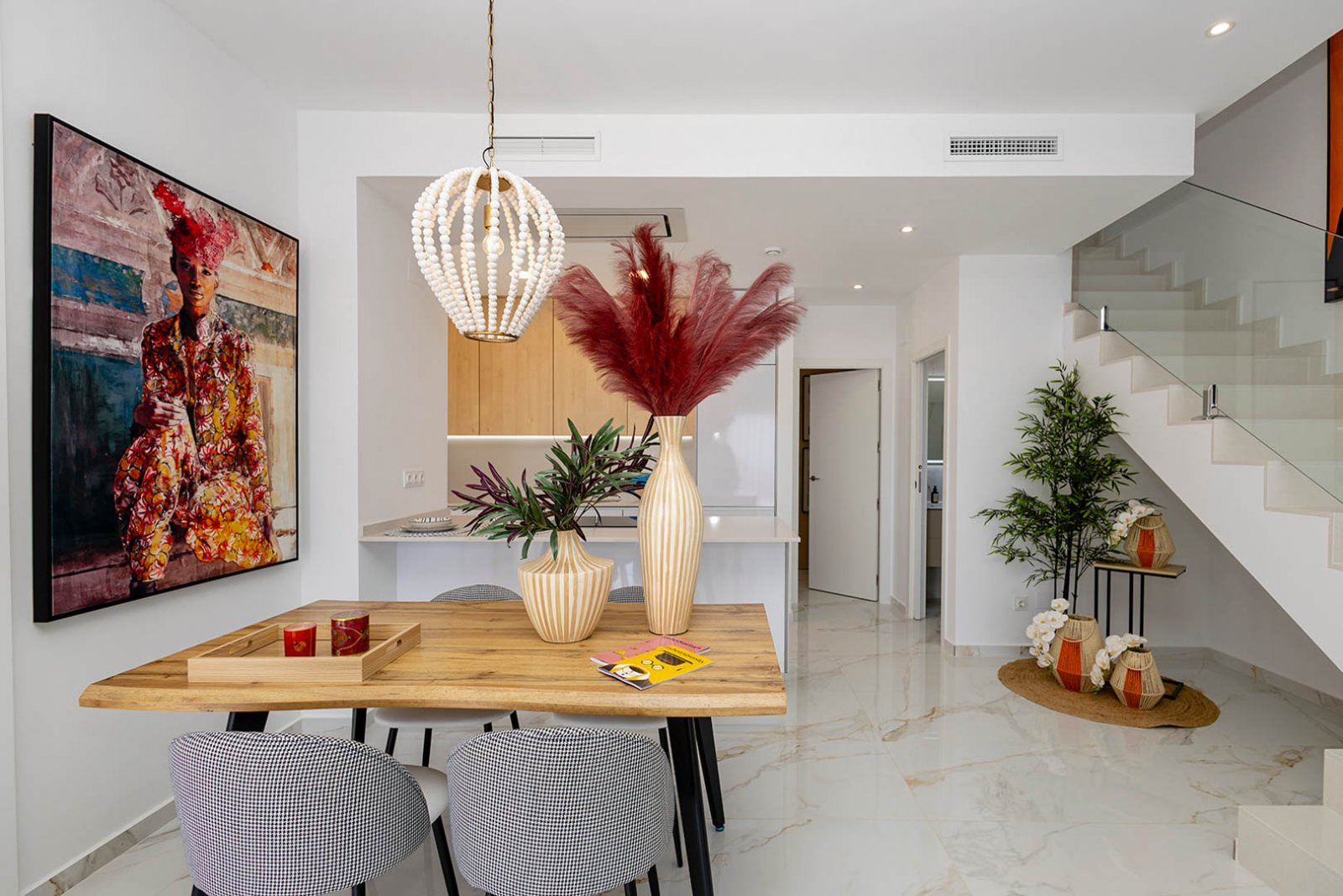 8316POL Villa im Bau mit Meer und Bergblick in Polop zu verkaufen.