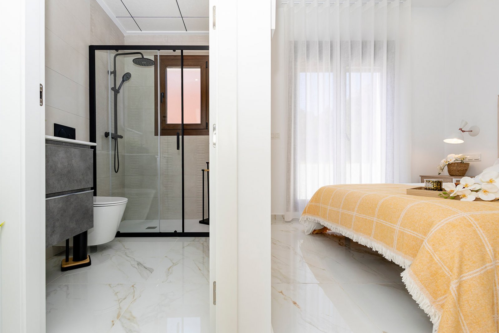 8316POL Villa im Bau mit Meer und Bergblick in Polop zu verkaufen.