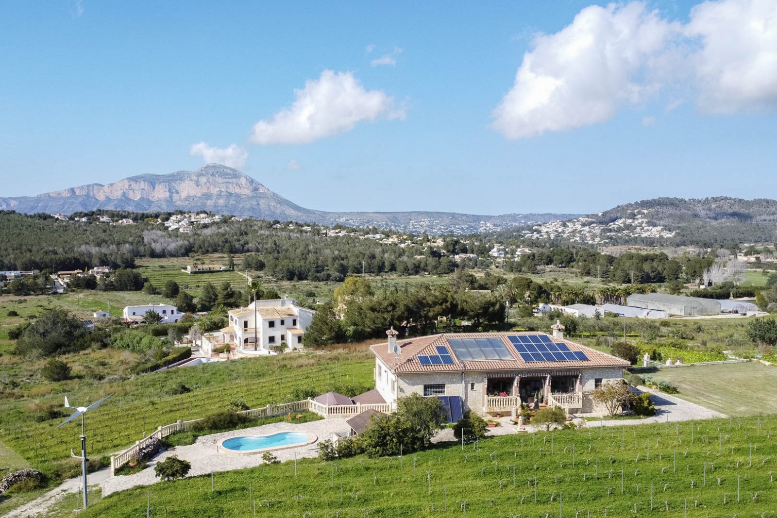C3XY4251BELL Wunderschönes Landhaus mit Weinbergen in Benitachell zu verkaufen