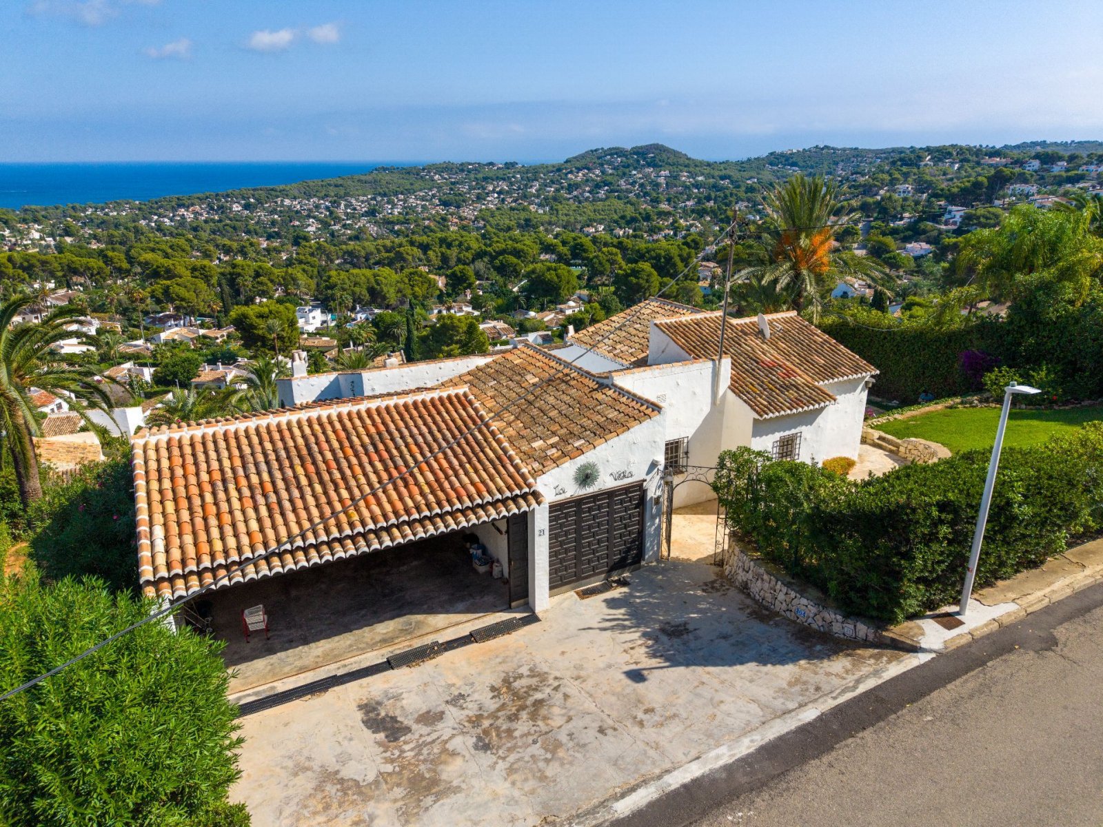C4XY4625JAV Traditionelle Villa mit Panoramablick aufs Meer zum Verkauf in Tosalet, Jávea