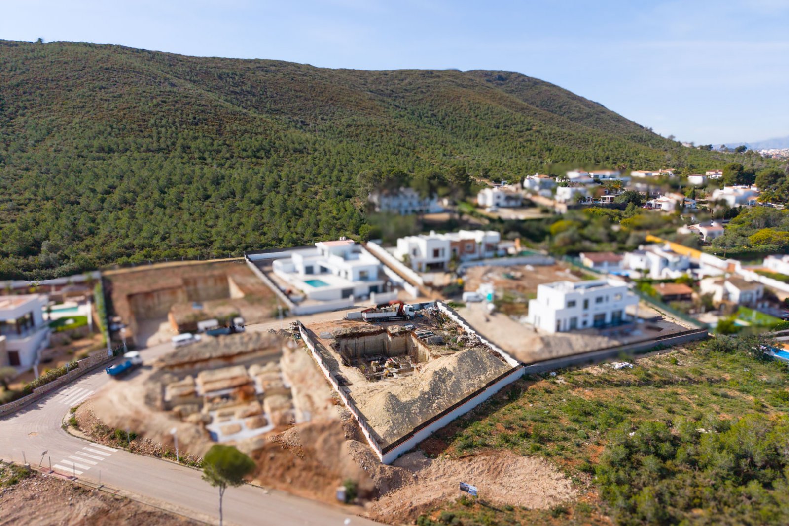 C4XY4629JAV Neubauvilla im Bau in Valsol, Jávea zu verkaufen.