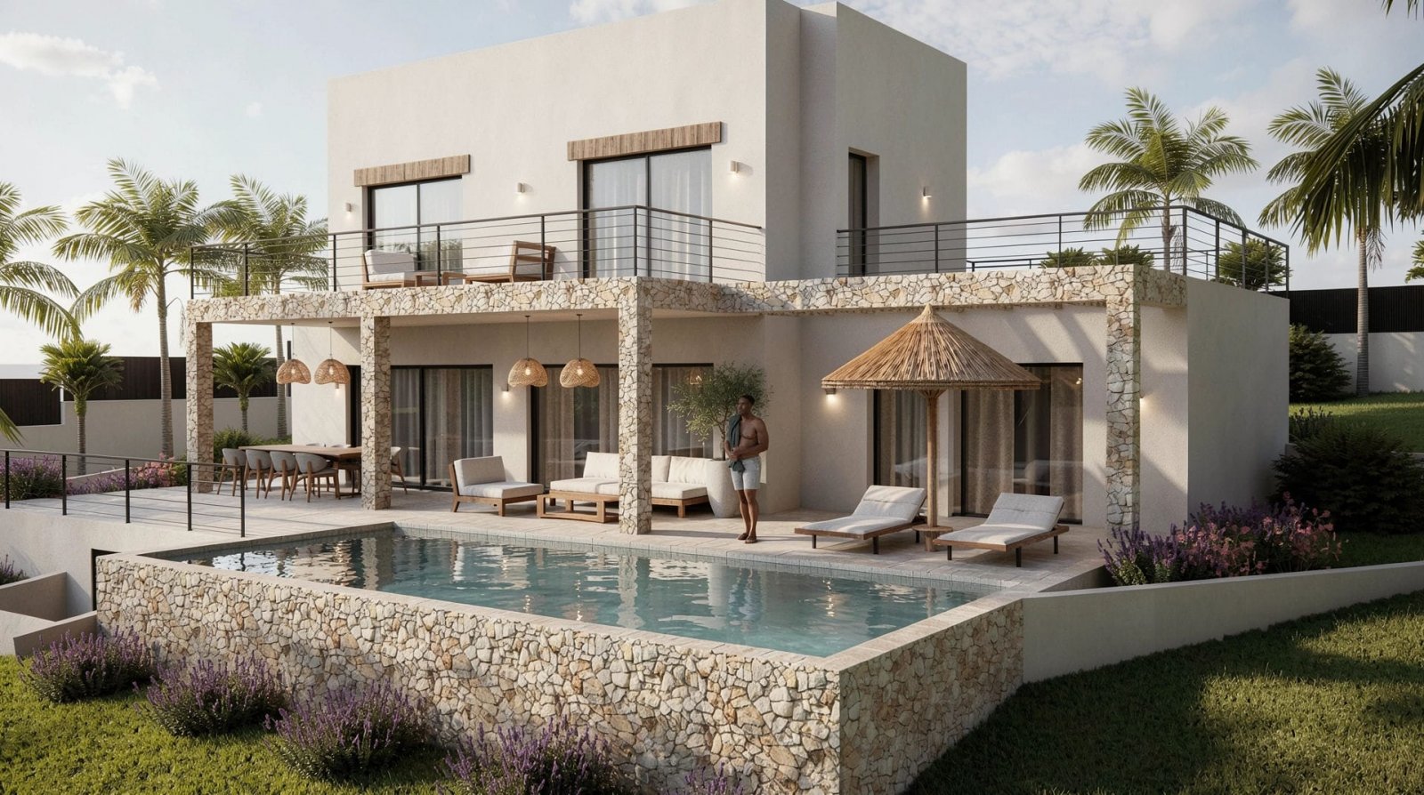 C4XY4629JAV Neubauvilla im Bau in Valsol, Jávea zu verkaufen.