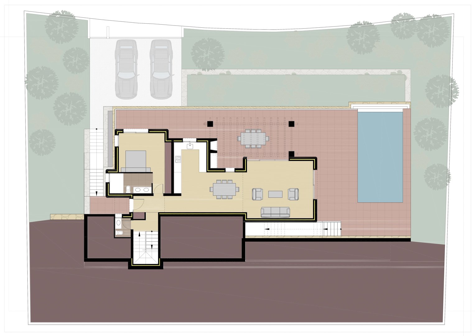 7100JAV Neubau-Villa im Ibiza-Stil mit Baugenehmigung in Jávea zu verkaufen