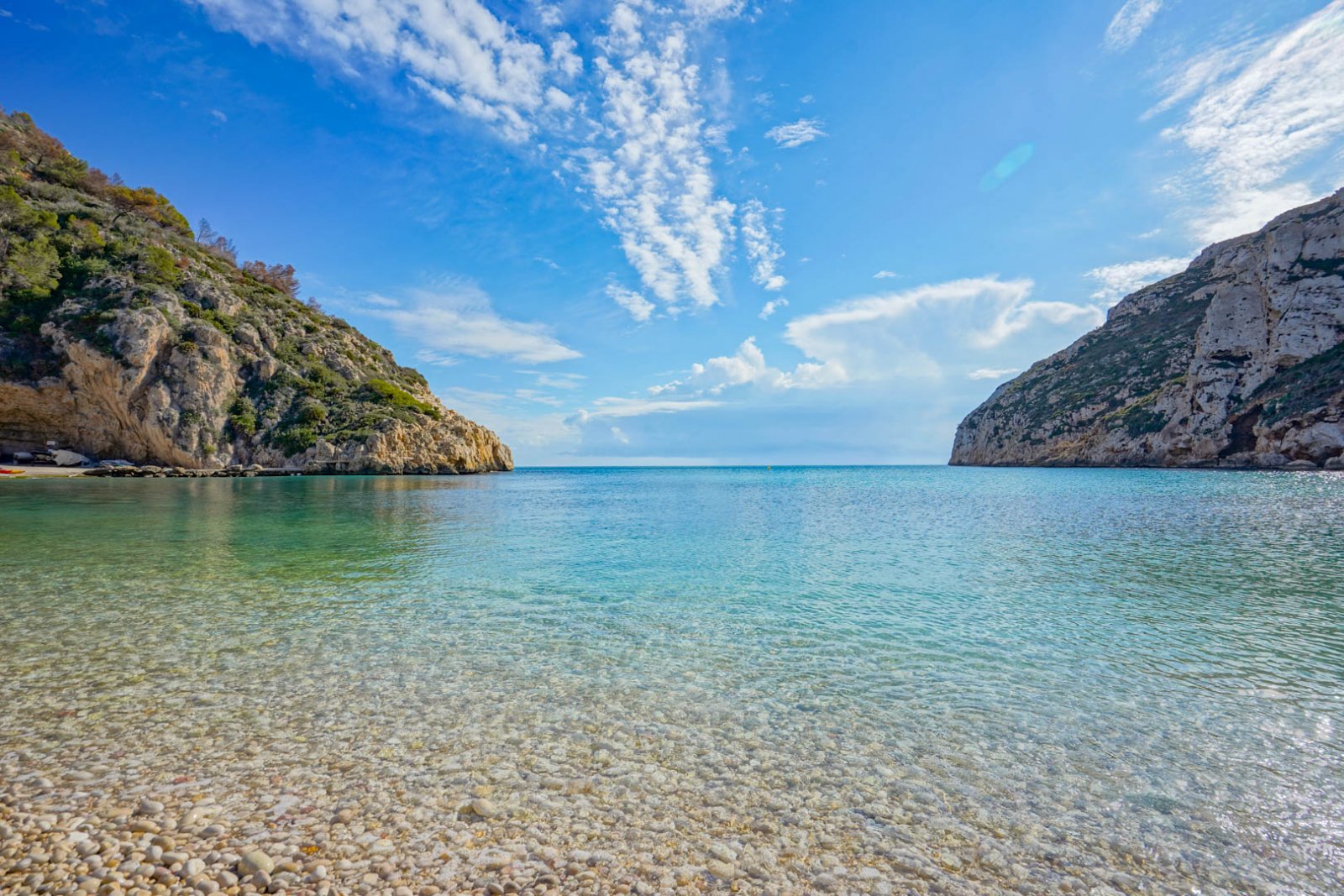 3999JAV Grundstück mit atemberaubendem Meerblick und Baugenehmigung zu verkaufen in Granadella, Jávea